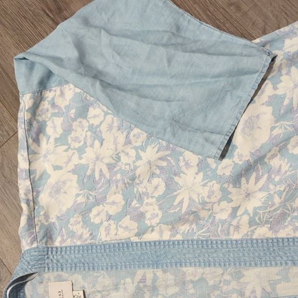 Guess Los Angeles floral chambray kimono cardigan - Picture 4 of 9